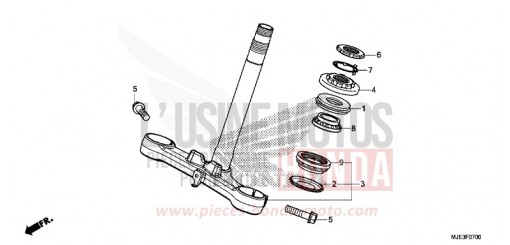 PIANTONE STERZO CBR650FAH di 2017
